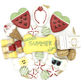 Summer Themed Dog Treats Gift Box Summer Themed Dog Treats Gift Box